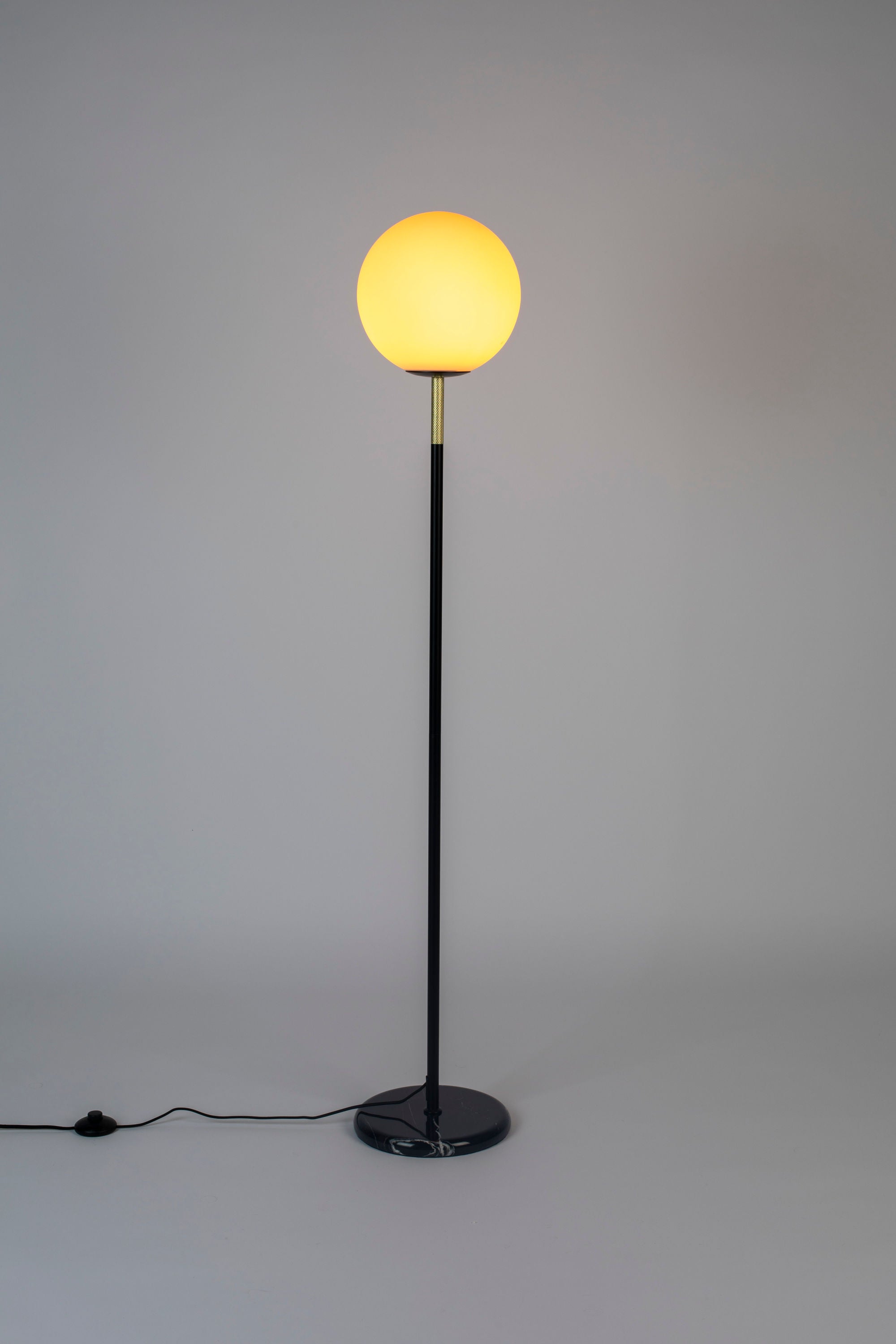Zuiver Orion Black Marble Floor Lamp